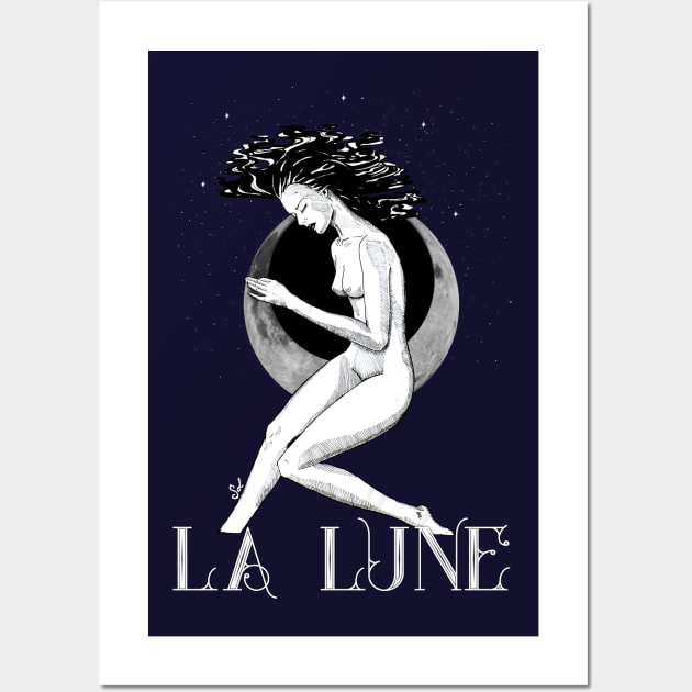 La Lune 2 Wall Art by SolDaathStore